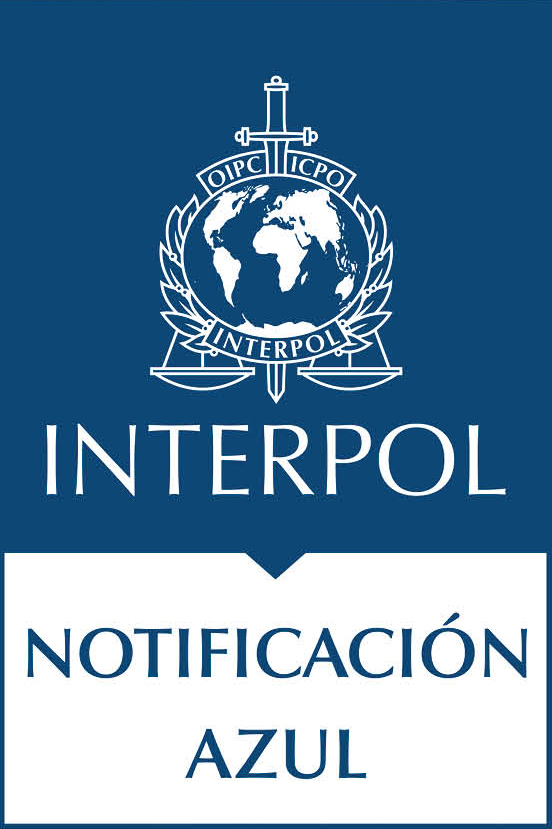 Interpol notofication azul - იტერპოლის ლურჯი ცირკულარი.